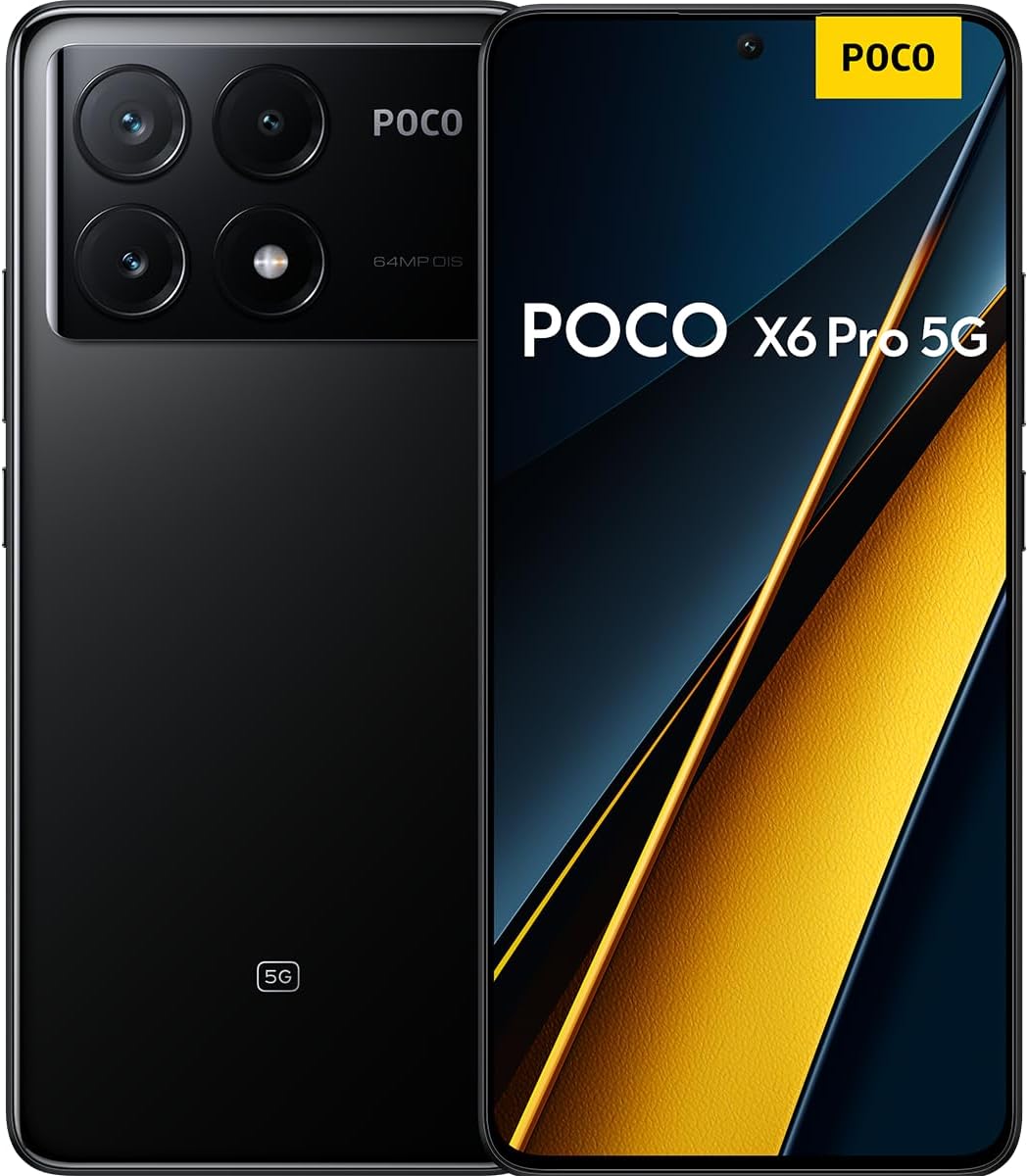 Smartphone Xiaomi POCO X6 Pro 5G 12GB+512GB NFC Dimensity 8300-Ultra 64MP câmera tripla 67W 120Hz A