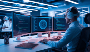 Quais são 3 exemplos de hardware e software?
